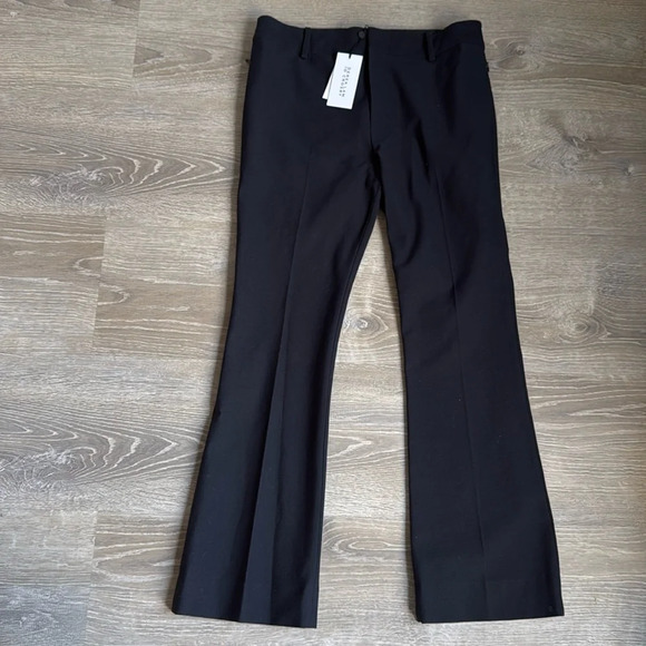 NEW Derek Lam CROSBY CROP FLARE TROUSER in Midnight blue - Picture 2 of 15